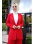 Almira Ceket Pantolon Takım - Kırmızı 5