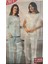 5684 Kadın Dantelli Uzun Kollu Pijama Takımı 1