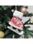 Noel Dekorasyonu Örme Peluş Paten Paten Kolye Noel Ağacı Süsleme Kolye (Yurt Dışından) 1
