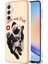 Samsung Galaxy A25 5g / A24 4g Kickstand Telefon Kılıfı Elektraplatma Tpu Kapağı (Yurt Dışından) 1