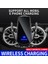 Otomatik 15W Qi Araç Kablosuz iphone Şarj Cihazı 14 13 12 Xr x 8 Samsung S20 S10 Manyetik USB Kızılötesi Sensör Telefon Tutucu Dağı (Yurt Dışından) 2