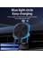 15W Rgb LED Işık Manyetik Araba Kablosuz Şarj Cihazı Hava Firar Telefon Tutucu iphone 14 13 12 Pro Max Macsafe Hızlı Şarj Istasyonu (Yurt Dışından) 4