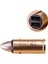 Metal Araç Şarj Cihazı [24W 4.8A 2 Bağlantı Noktalı Çift Usb] Çinko Alaşımı Evrensel Kompakt 12 Volt Şarj Cihazı, Akıllı Şarj Ic Teknolojisi (Yurt Dışından) 1