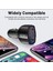 38W 2usb + 2pd Hızlı Şarj Cihazı 4'ü 1 Arada Araç Çakmak Otomotiv Mobil Aksesuarları Dört Iç Tek Şarj Araba Çekme Fonu S5F3 (Yurt Dışından) 4