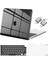 MacBook Air 13.6 Inç Kılıf 2022 2023 Sürümü ile Uyumlu A2681 M2 Chip Liquid Retina Display Touch Id, Plastik Sert Kılıf&klavye ve Ekran Koruyucu&type C Adaptör 2'li Paket, Duman Si (Yurt Dışından) 1