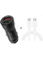 Pd 20W Usb-C / Type-C + Qc3.0 18W USB Hızlı Araç Şarj Cihazı, Usb-C / Type-C - Usb-C / Type-C Veri Kablosu Seti ile (Yurt Dışından) 1