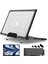M2 MacBook Air 13,6 Inç Kılıf 2022 Model A2681 - Tam Koruma Çarpışma Önleyici Tasarım Katlanabilir Stand Tpu Tampon, Klavye Kapaklı ve Ekran Koruyucu - Dayanıklı Çizilmeye Dayanıkl (Yurt Dışından) 1