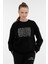 Wl Rachel 16SDK203 3pr Siyah Kadın Sweatshirt 1