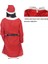 Yetişkin Bayanlar Için Elyaf Yılbaşı Noel Anne Kostümü 3