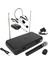 LM-102EY Çiftli El Yaka Headset Vhf Telsiz Kablosuz Mikrofon 2