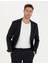 Pierre Cardin Erkek Lacivert Ekstra Slim Fit Blazer Ceket 50287472-VR033 3