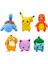 6 Pokémon Figürü Bulbasaur, Squirtle, Süsleri, Pokémon Bebek Modelleri (Yurt Dışından) 1