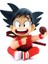 2 Tür Dragon Ball Figürü, Dragon Ball Bebeklerini Tutan Çocukluk Sun Wukong'u, Oyuncak Pasta Süslemeleri (Yurt Dışından) 1