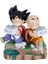 Süt Goku Krillin Dragon Ball Çocukluk Goku Çocukluk Krillin Uygulama Gölge Izleri Süt Gk Şekil Süsleme (Yurt Dışından) 1
