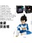 Dragon Ball Oturan WINK01 Vegeta Saiyan Gurur Prens Savaş Takım Elbise Vegeta Modeli Heykeli (Yurt Dışından) 2