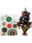 Yılbaşı Temalı Burgu Saplı Kağıt Poşet 25 x 31 x 12 cm - 2 Adet Yılbaşı Hediye Paketi 2