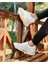 0348 Deri Beyaz Sneaker Erkek Ayakkabı 4
