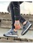 0467 Deri Gri Sneaker Erkek Ayakkabı 1