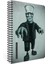 Classica Spiralli Sert Kapak 17X24 120 Yaprak Kareli Defter 6383 2