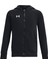 Erkek Çocuk UA Rival Fleece Tam Boy Fermuarlı Kapüşonlu Üst 1379794-001 1
