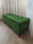 Yeni Model Lüks Çizgi Kapitoneli Sandıklı Puf Bench Ceviz Ayak (110*45) 1