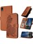 iPhone Xr Flip Deri Manyetik Koruyucu Cüzdan Bilek Kayışı Telefon Kılıfı (Yurt Dışından) 1