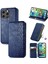 iPhone 14 Pro Kart Tutuculu Cüzdan Pu Deri Çevirme Çubuğu Telefon Kılıfı (Yurt Dışından) 1