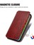 iPhone 14 Pro Kart Tutuculu Cüzdan Pu Deri Çevirme Çubuğu Telefon Kılıfı (Yurt Dışından) 5