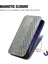 iPhone 15 Kart Tutuculu Cüzdan Pu Deri Çevirme Çubuğu Telefon Kılıfı (Yurt Dışından) 5