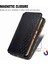 Samsung Galaxy A12 Kart Tutuculu Cüzdan Pu Deri Çevirme Çubuğu Telefon Kılıfı (Yurt Dışından) 5