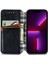 iPhone 13 Pro Max Kart Tutuculu Cüzdan Pu Deri Çevirme Çubuğu Telefon Kılıfı (Yurt Dışından) 3