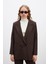 Kahverengi Klasik Blazer 1