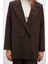 Kahverengi Klasik Blazer 3