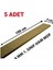 EGGE Home ® Boyanabilir 100x4x6mm Ham Mdf Iskandinav Duvar Çıtası 1 Paket (5 ADET) 4