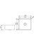 Evye Lavello 3040 Siyah 400X450X190MM 2