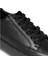 16380 Erkek Siyah Deri Sneaker Ayakkabı 3