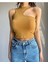 Kadın Omuz Dekolteli Likralı Body/crop 2