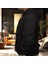 Of Section Snake Illüstratif Baskılı Oversize Hoodie Sweatshirt Siyah 3