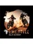 Moto Cross Life Style Africa Illustratif Tasarım Baskılı Bisiklet Yaka 100% Pamuklu Tişört Siyah 4