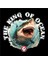 Shark Ocean Tasarım Baskılı Bisiklet Yaka 100% Pamuklu Tişört Siyah 4