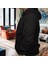 Samurai Nito Illüstratif Baskılı Oversize Hoodie Sweatshirt Siyah 3