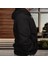 Istanbul Illüstratif Baskılı Oversize Hoodie Sweatshirt Siyah 3