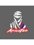 Dakar Africa Twin Dijital Baskılı Bisiklet Yaka 100% Pamuklu Tişört Antrasit 2