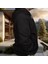 Skull Rose Illüstratif Baskılı Oversize Hoodie Sweatshirt Siyah 3