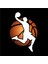 Basketbol Fan Büyük Sırt Baskılı Tasarım Baskılı Bisiklet Yaka 100% Pamuklu Tişört Siyah 3