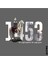 1453 Fatih Sultan Mehmet Baskılı Bisiklet Yaka 100% Pamuklu Tişört Antrasit 2