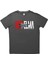 Crea Eymer Unisex Basic Desenli %100 Pamuk Bisiklet Yaka Kısa Kollu T-Shirt Kızılelma 1