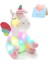12 '' Light Up Unicorn Doldurulmuş Hayvan Yumuşak Peluş Oyuncak, Renkli LED Gece Işıkları ile Parlayan Doğum Günü Çocuk Günü Sevgililer Günü Hediyeleri Kızlar Için Yürümeye Başlaya (Yurt Dışından) 1