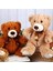 6 Adet Operasyon Noel Ayı Doldurulmuş Hayvan Peluş Oyuncaklar 14 Inç Yumuşak Ayı Peluş Bebekler Tüylü Ayı Uyuyan ve Bebek Partisi Süslemeleri Için Oyuncaklar Oynayan Erkek Kız, Kah (Yurt Dışından) 4