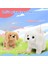 Yürüyen Köpek Bichon Interaktif Elektronik Evcil Hayvan Peluş Oyuncak Köpek Havlaması ve Hareketli Animasyonlu Başını Sallayan Kafa Yeni Yürümeye Başlayan Çocuklar Için Hediye Doğu (Yurt Dışından) 1